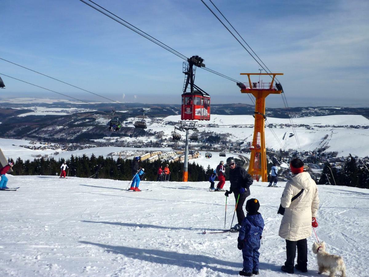 Ferienwohnungen "Am Schloessel" Oberwiesenthal Dış mekan fotoğraf