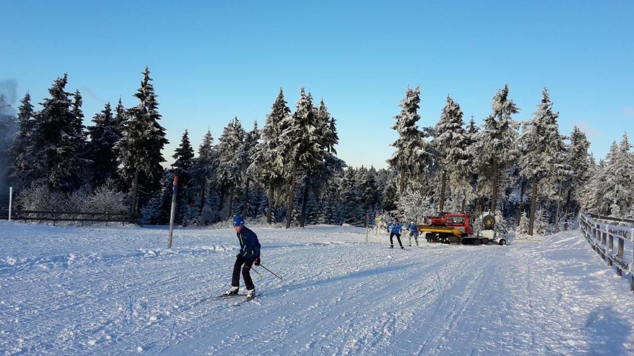 Ferienwohnungen "Am Schloessel" Oberwiesenthal Dış mekan fotoğraf