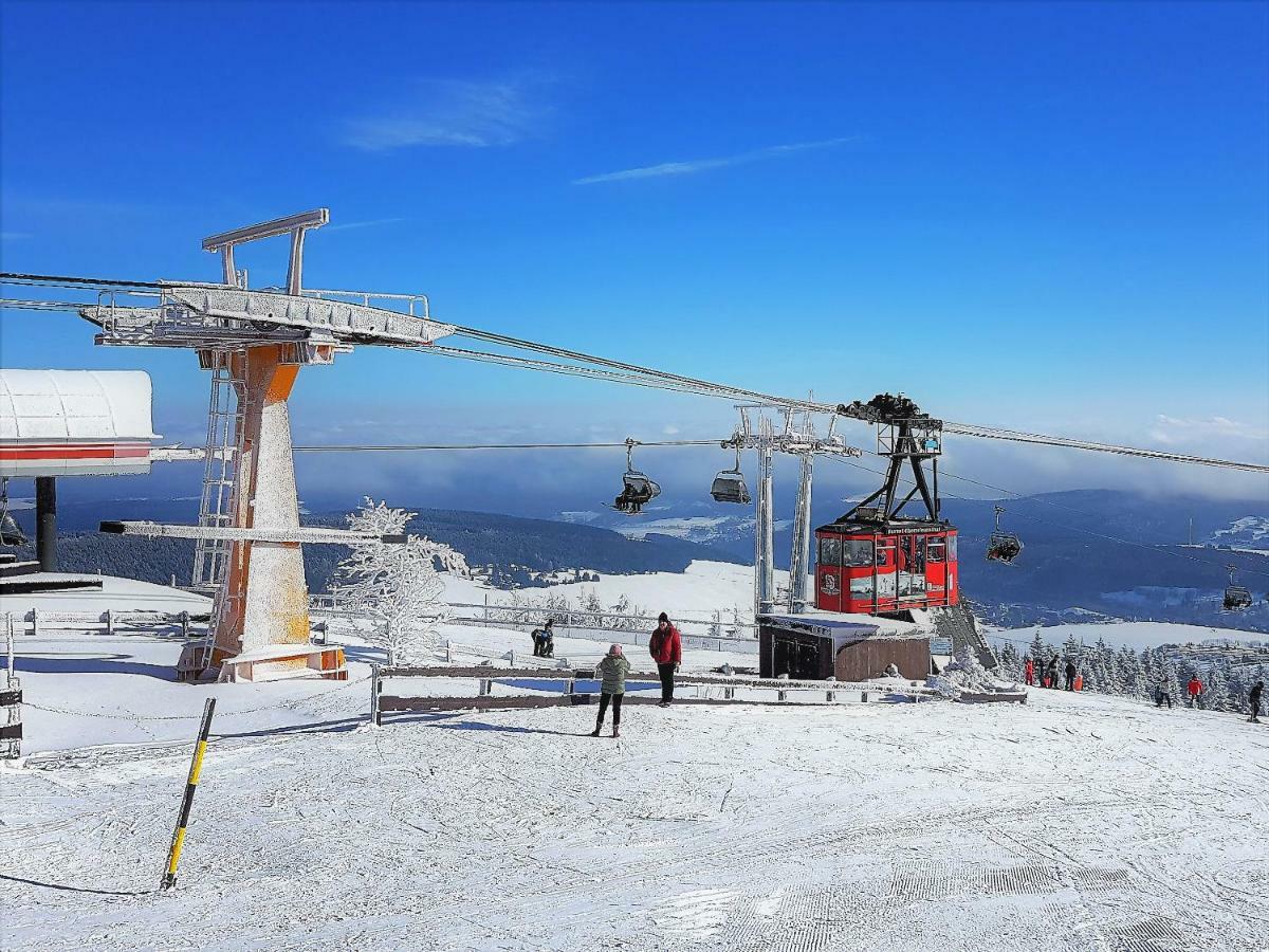 Ferienwohnungen "Am Schloessel" Oberwiesenthal Dış mekan fotoğraf